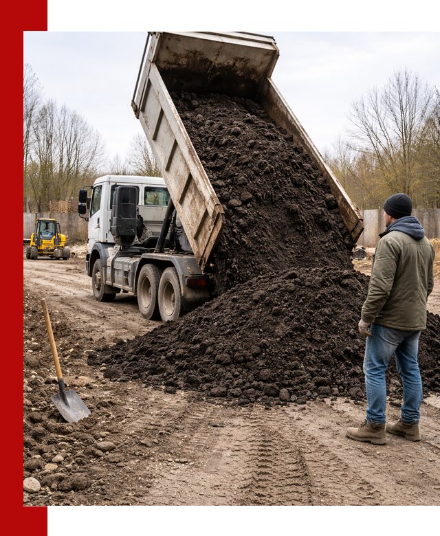 Доставка чернозема навалом в Гусе-Хрустальном быстро и выгодно