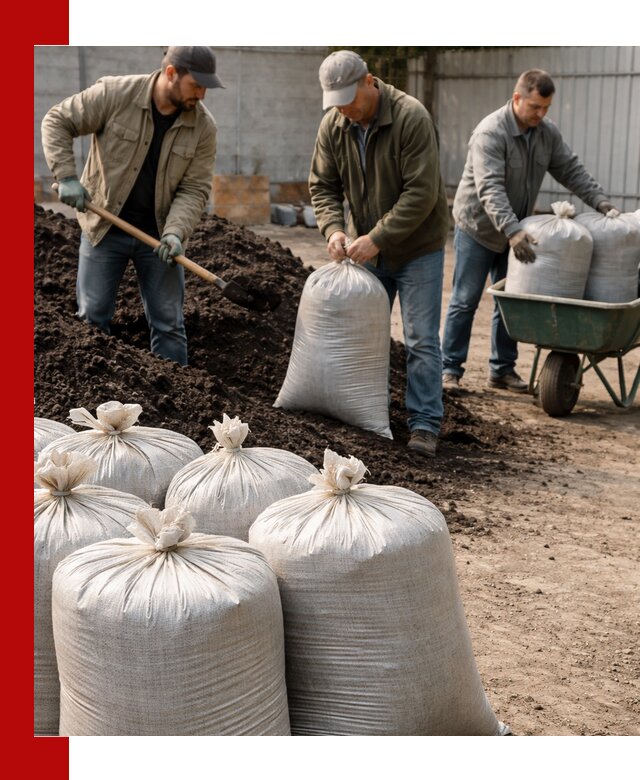 Купить чернозем в мешках с доставкой в Гусе-Хрустальном