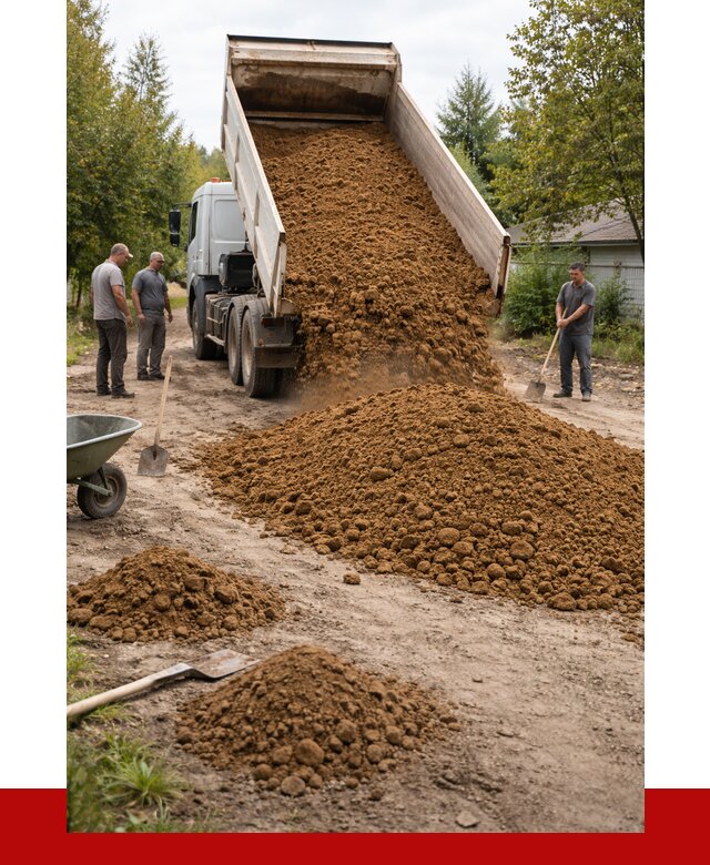 Купить суглинок с доставкой в Гусе-Хрустальном от 2675 р. за куб | ПРОНЕРУДГсь