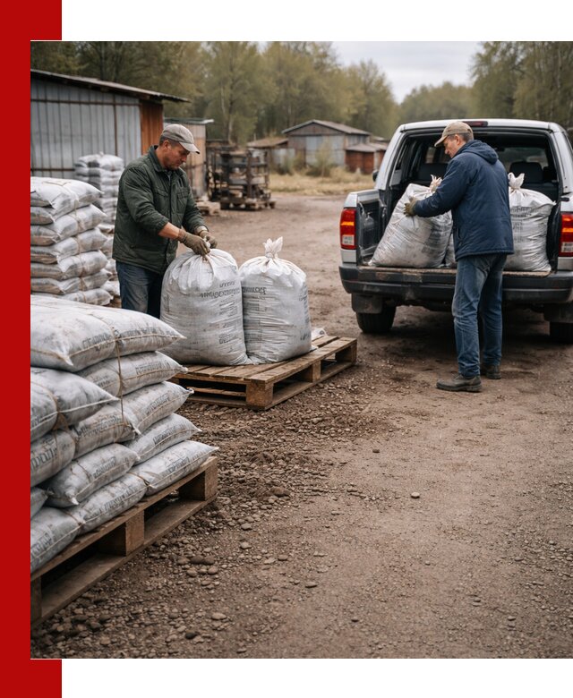 Купить конский навоз в мешках с доставкой в Гусе-Хрустальном