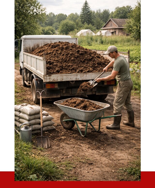 Купить коровий навоз с доставкой в Гусе-Хрустальном от 1926 р. | ПРОНЕРУДГсь