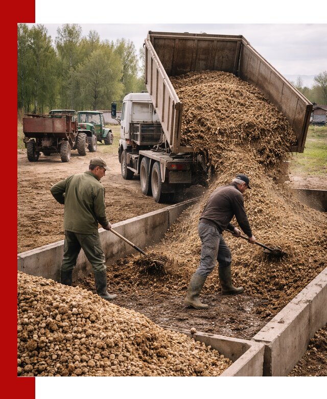 Куриный помет с доставкой в Гусе-Хрустальном оптом и в розницу