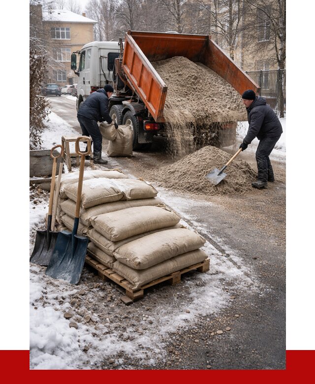 Противогололедные материалы оптом в Гусе-Хрустальном от 4493 р. | ПРОНЕРУДГсь
