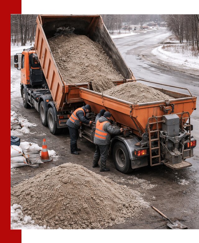 Поставка и вывоз пескосоля в Гусе-Хрустальном оптом и в розницу