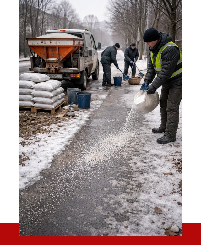 Реагент против гололеда в Гусе-Хрустальном с доставкой от 4814 р. | ПРОНЕРУДГсь