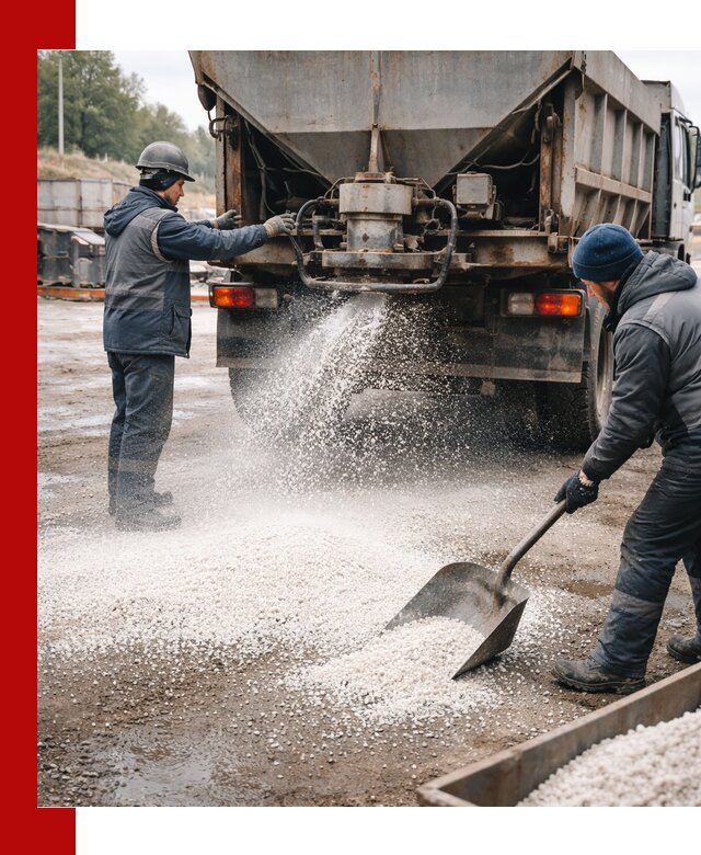 Доставка и продажа хлористого кальция в Гусе-Хрустальном