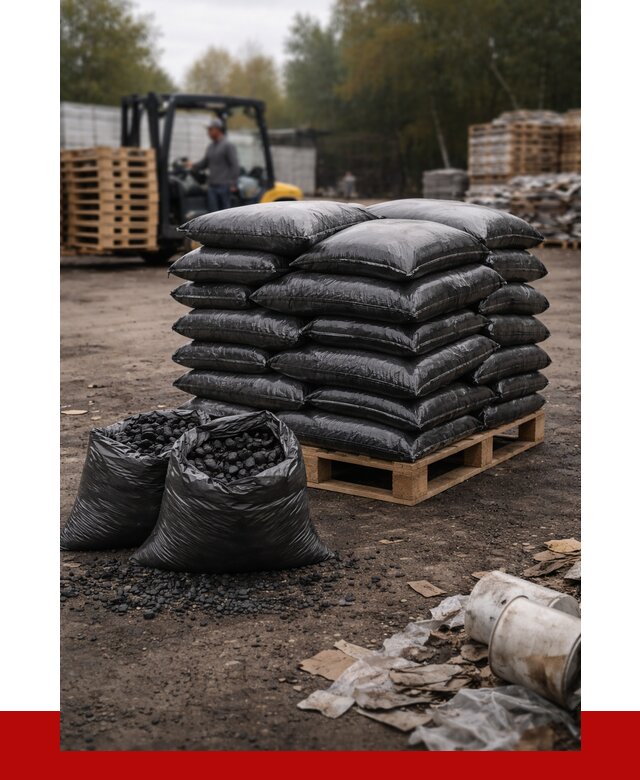 Купить уголь в мешках с доставкой в Гусе-Хрустальном от 8024 р. | ПРОНЕРУДГсь