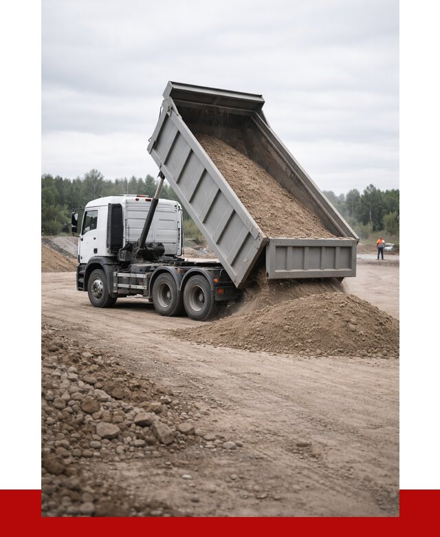 Доставка самосвалом 15 кубов в Гусе-Хрустальном от 6954 руб. | ПРОНЕРУДГсь