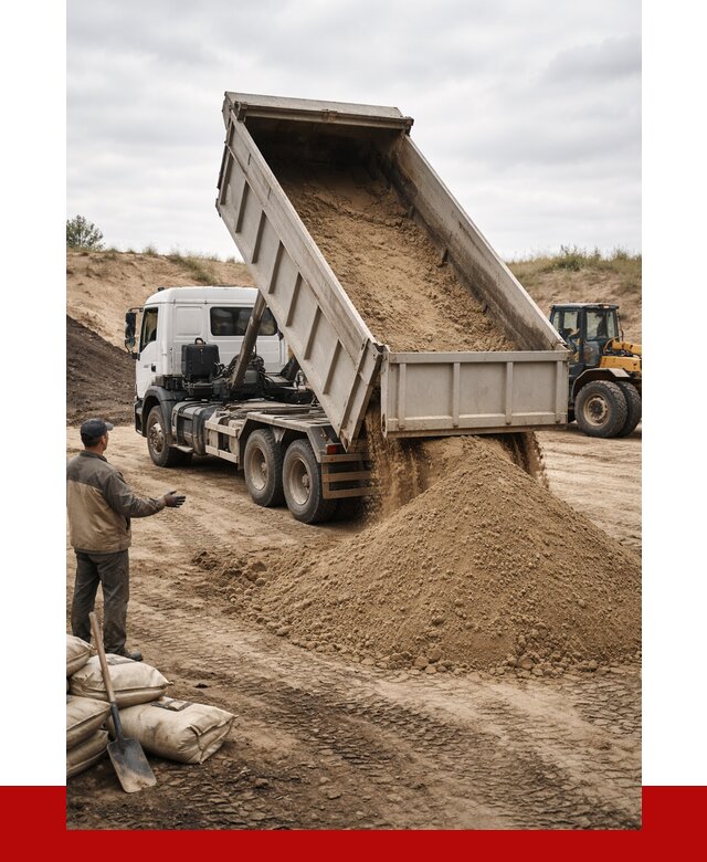 Доставка самосвалом 20 кубов в Гусе-Хрустальном от 8024 р. | ПРОНЕРУДГсь