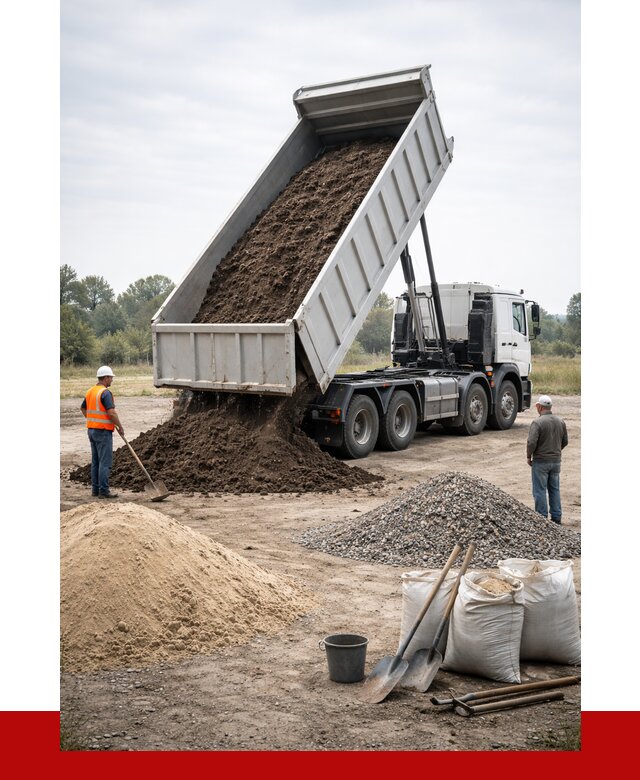 Доставка самосвалом 30 кубов в Гусе-Хрустальном от 9093 р. | ПРОНЕРУДГсь