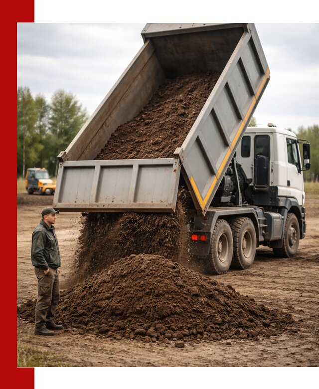 Аренда самосвала с водителем в Гусе-Хрустальном для сыпучих грузов и навоза
