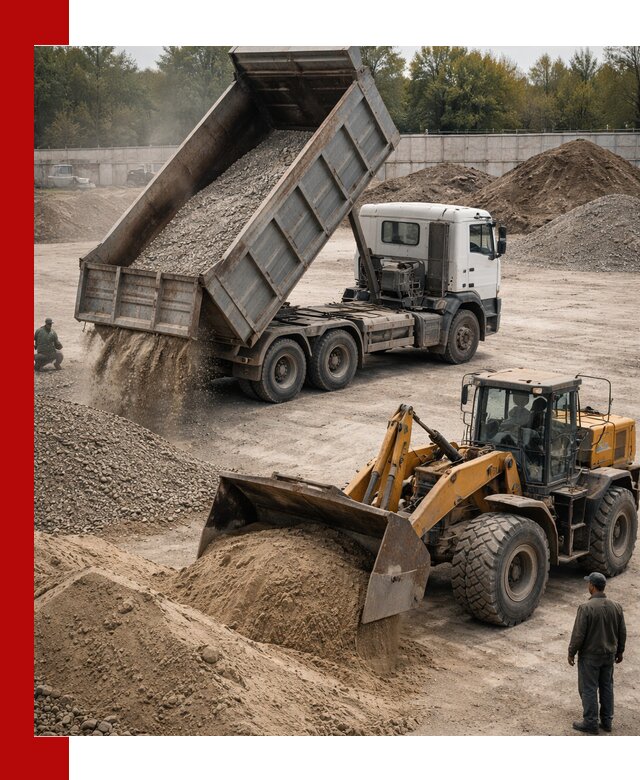 Перевозка сыпучих грузов самосвалами и бортовыми в Гусе-Хрустальном