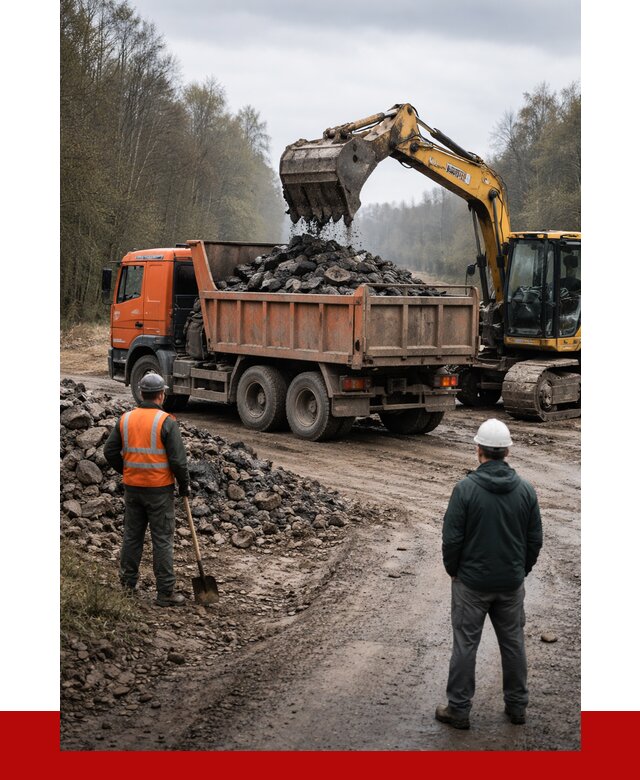 Вывоз асфальта в Гусе-Хрустальном от 4814 р. самосвалом ПРОНЕРУДГсь