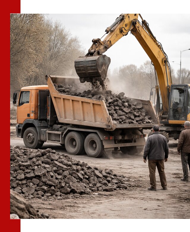 Вывоз асфальта и асфальтового покрытия в Гусе-Хрустальном