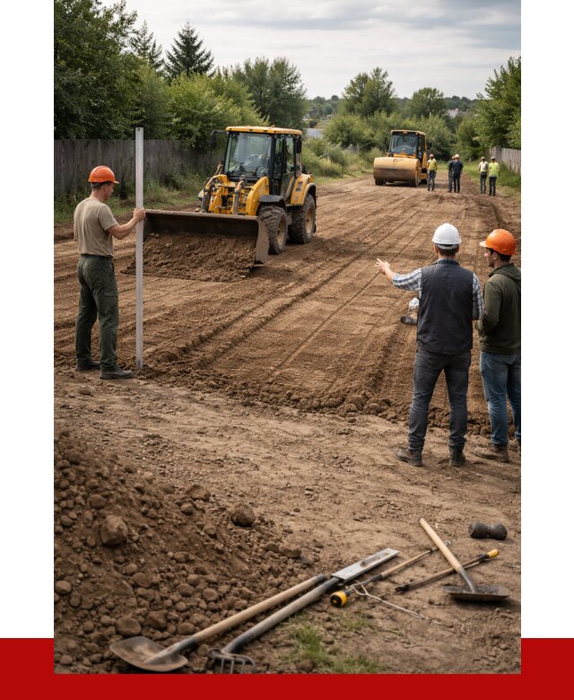 Планировка участка грунтом в Гусе-Хрустальном от 4814 р ПРОНЕРУДГсь